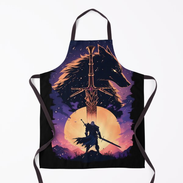 Item preview, Lone Wolf by the Moonlight - Witcher designed and sold by Fenay Designs.