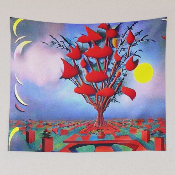 Item preview, Tree in sunlight designed and sold by George Hutton Hunter.