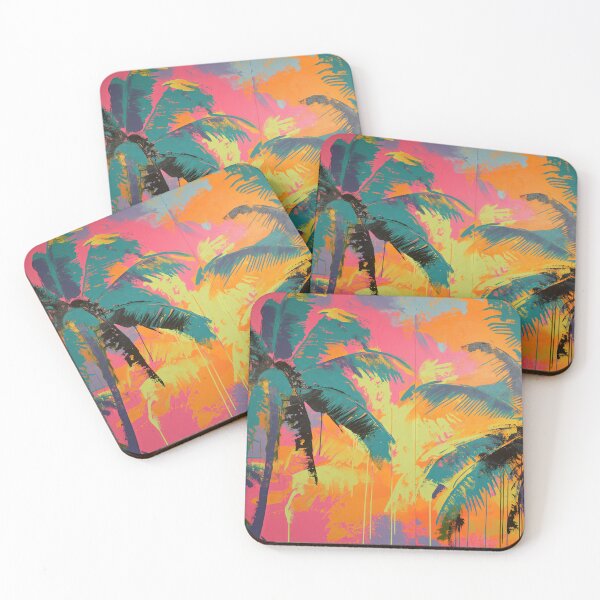 Item preview, Tropical Palms Abstract designed and sold by lupesparx.