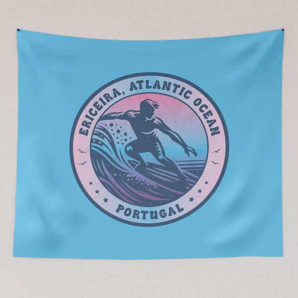 Item preview, Ericeira Portugal Surfing Design designed and sold by CynthiaGraphics.