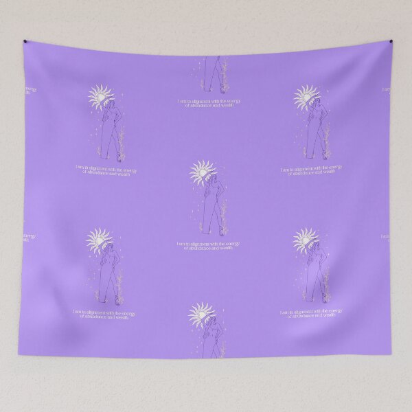 Item preview, I am in alignment with the energy of abundance and wealth Affirmation designed and sold by InspireSparkle.