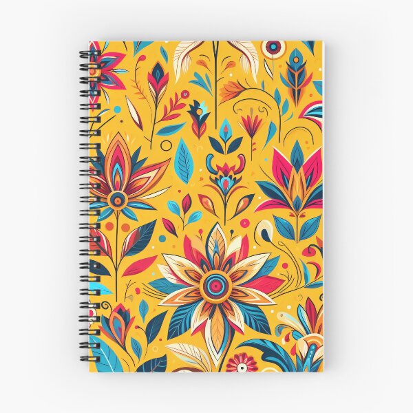 Item preview, Scandinavian Folk Art floral pattern  designed and sold by FOLK ART FUSION.