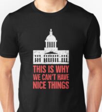 Funny United States Election Libertarian Party Unisex T-Shirt