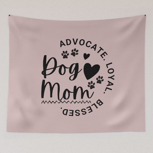 Item preview, Dog Mom Advocate Loyal Blessed Inspirational designed and sold by SunfullyYours.