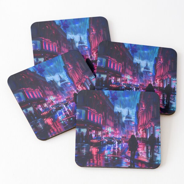 Item preview, Neon Drenched London designed and sold by dcrc.