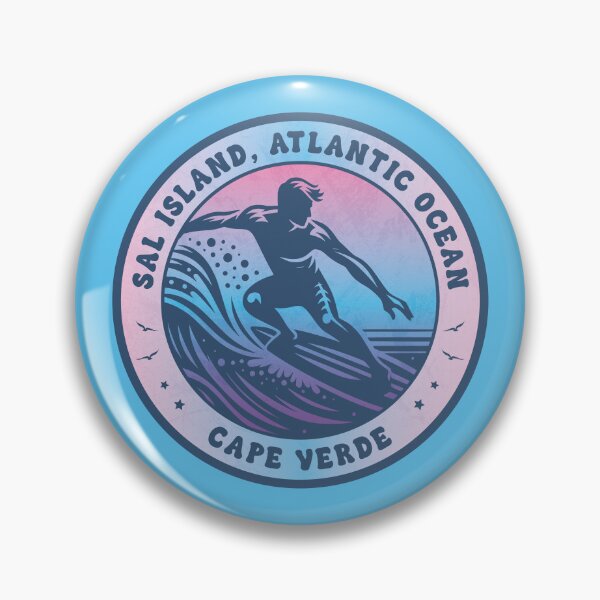 Item preview, Sal Island Cape Verde Surfing Design designed and sold by CynthiaGraphics.
