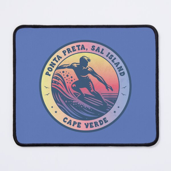 Item preview, Ponta Preta Sal Island Cape Verde Surfing Design designed and sold by CynthiaGraphics.