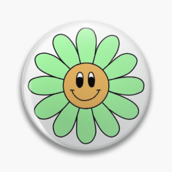 Item preview, Daisy flower smiley designed and sold by Beebie888.