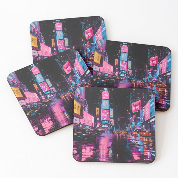Item preview, Neon Drenched New York designed and sold by dcrc.