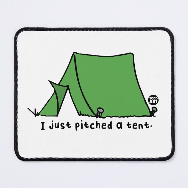 Artikelvorschau, PITCHED A TENT entworfen und verkauft von TODD GOLDMAN.