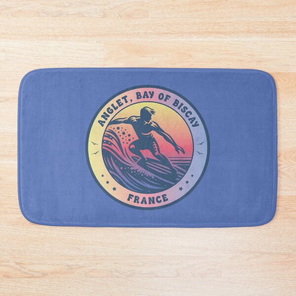 Item preview, Anglet Bay of Biscay France Surfing Design designed and sold by CynthiaGraphics.