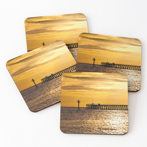 Item preview, December sunrise over the Old Wooden Pier.  designed and sold by Violaman.
