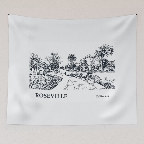 Item preview, Roseville California designed and sold by Lakeric Cityscapes.