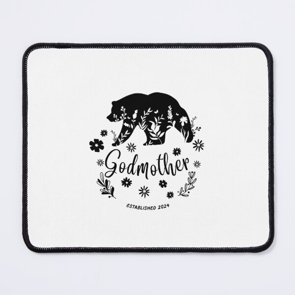 Item preview, Godmother Bear Est 2024 Gift for New Godmother 2024 designed and sold by WanderTravels.