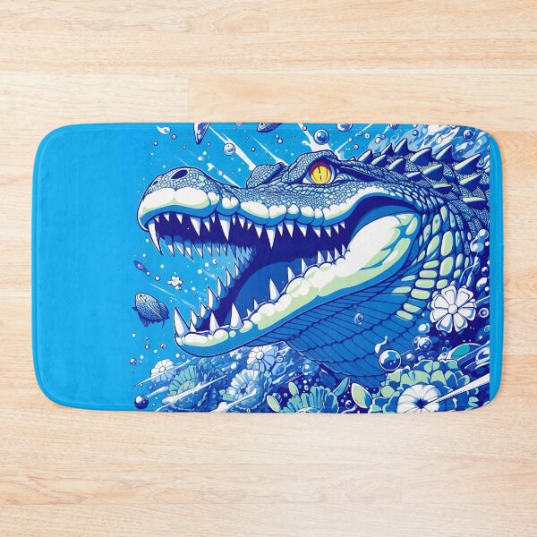 Item preview, Blue Crocodile Chic: Trendy Design designed and sold by PandaTShirtShop.
