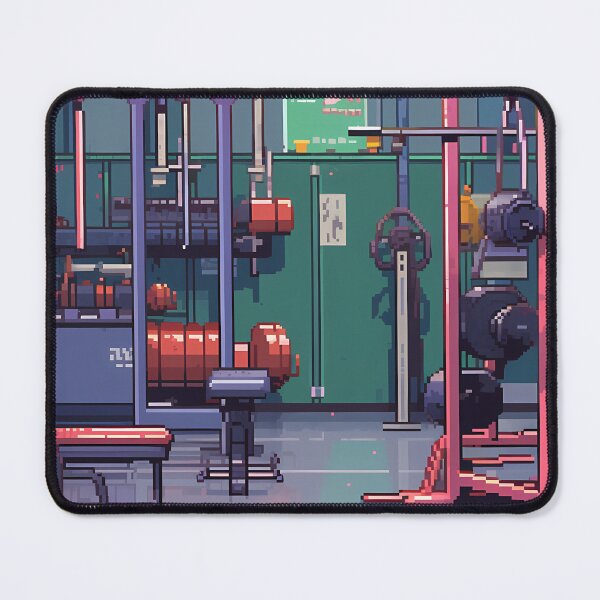 Item preview, The Weight room - Pixel art designed and sold by octoboobs.