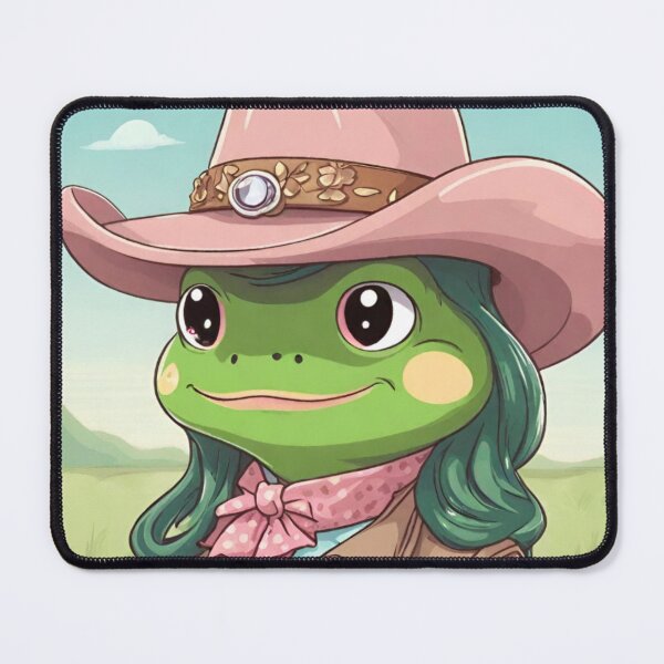 Item preview, KAWAII COWGIRL FROG designed and sold by KawaiiLyfe.