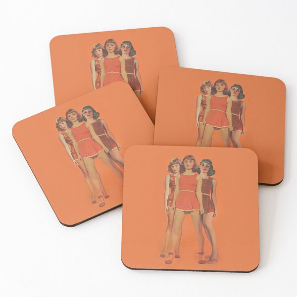 Item preview, 1960s Retro Vintage Women Orange Print designed and sold by Jselz.