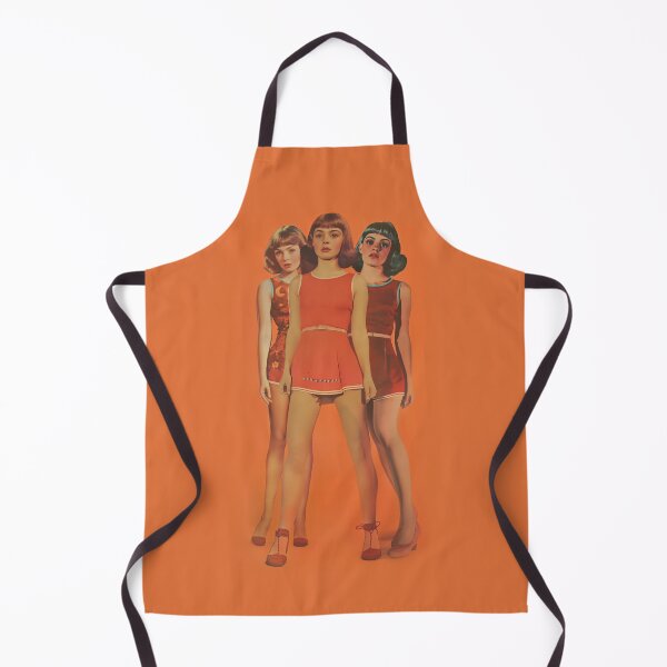 Item preview, 1960s Retro Vintage Women Orange Print designed and sold by Jselz.