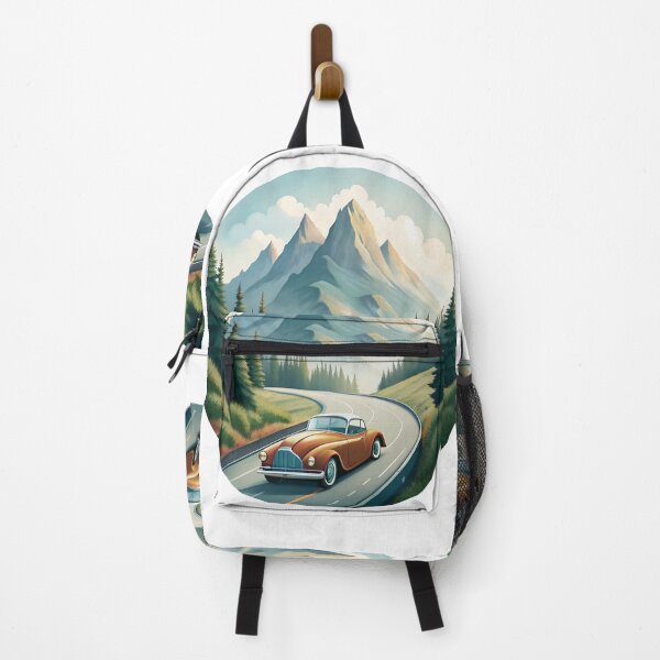 Item preview, Classic Car Mountain Drive designed and sold by ZeptepiTrends.