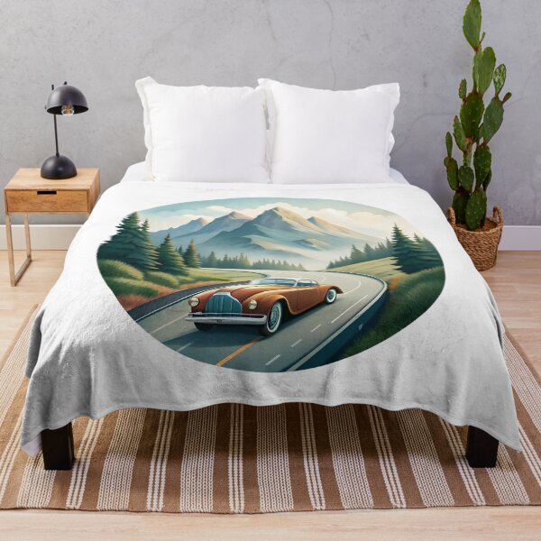 Item preview, Classic Car Mountain Drive designed and sold by ZeptepiTrends.