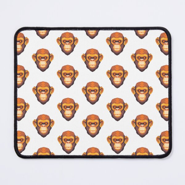 Item preview, Orange Chimp pixel art - Retro vibe designed and sold by octoboobs.