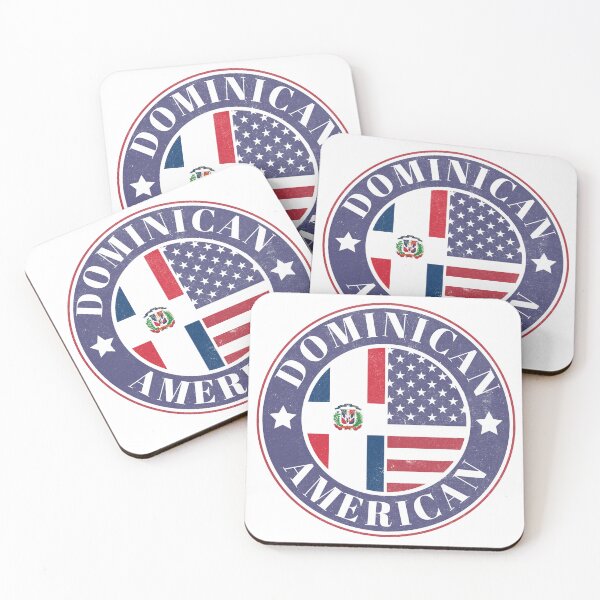 Item preview, Proud Dominican-American Badge - Dominican Republic Flag designed and sold by chrisrivait.