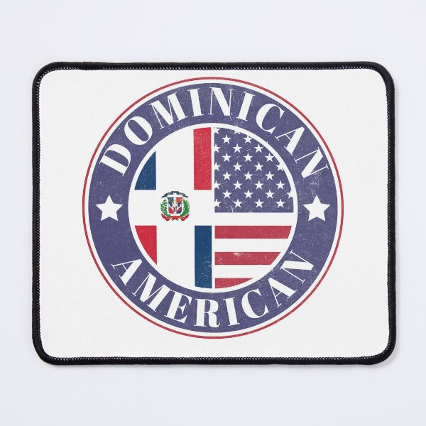 Item preview, Proud Dominican-American Badge - Dominican Republic Flag designed and sold by chrisrivait.