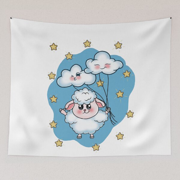 Item preview, Little sheep sweet dreams designed and sold by Dugleidy  Santos.