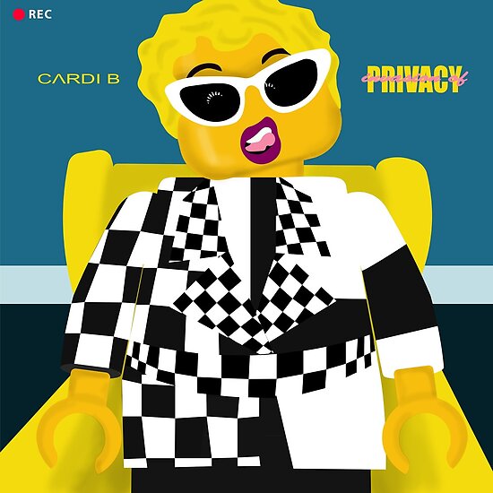 Image result for invasion of privacy cardi b cartoon