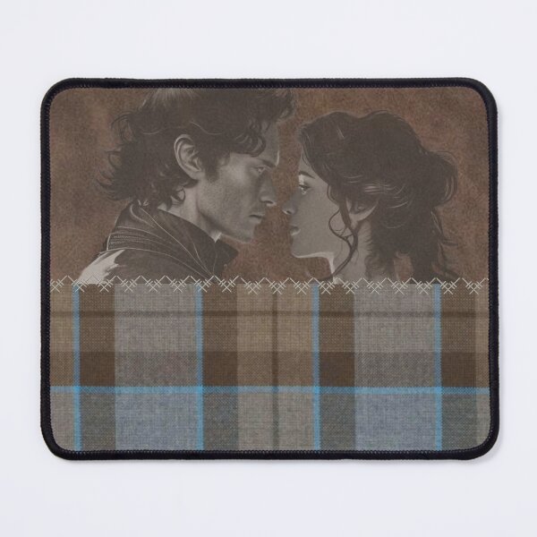 Item preview, Outlander - Leather and Tartan with Jamie and Claire _Lighter designed and sold by dealchica.