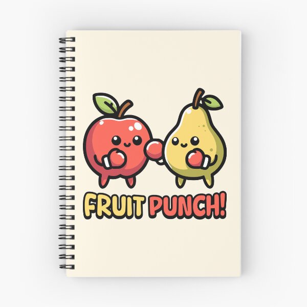 Item preview, Fruit Punch! Cute Boxing Fruit Pun Cartoon designed and sold by PMCreative.
