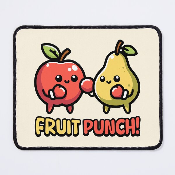 Item preview, Fruit Punch! Cute Boxing Fruit Pun Cartoon designed and sold by PMCreative.