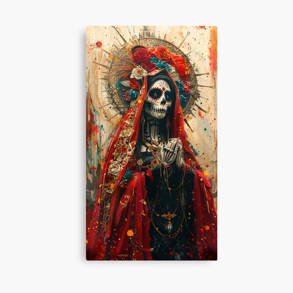 Item preview, Nuestra Señora de la Santa Muerte designed and sold by The-Dark-Art.