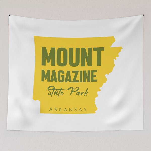 Item preview, Mount Magazine State Park Arkansas Map designed and sold by bivenart.