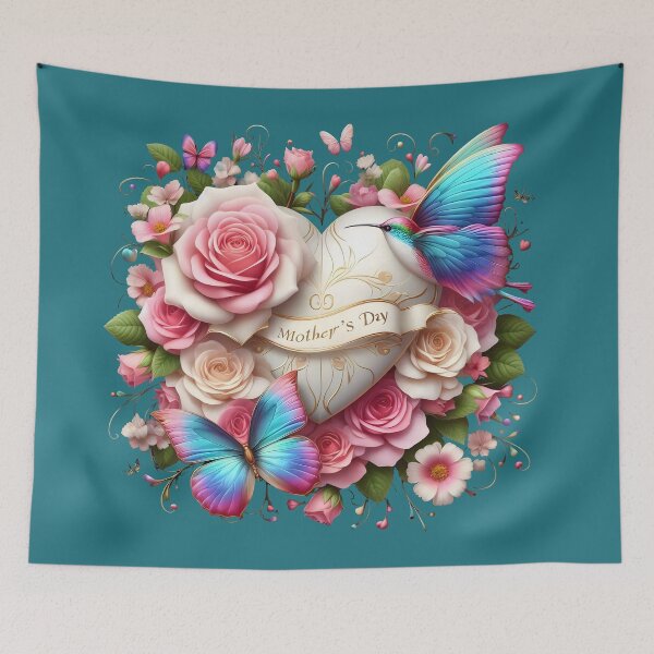 Item preview, Propose Mother's Day 2024: 3D Heart of Roses designed and sold by sofia1971.