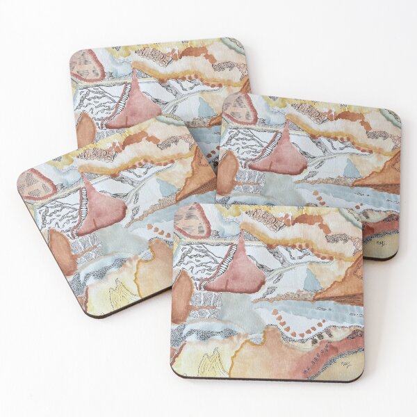 Item preview, Abstract landscape designed and sold by maggiestewart17.