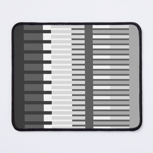 Item preview, Grey Granite Designer Piano Keys Stripe designed and sold by Sharon Schwalbe.