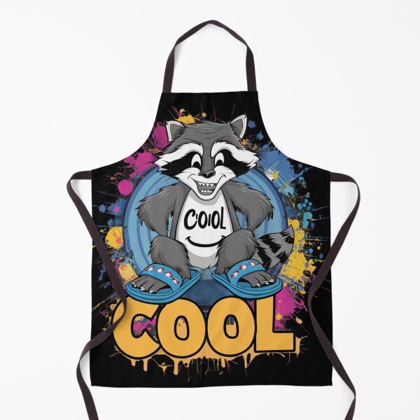 Item preview, funny raccoon - cool slipper designed and sold by Mahmoud Salah.