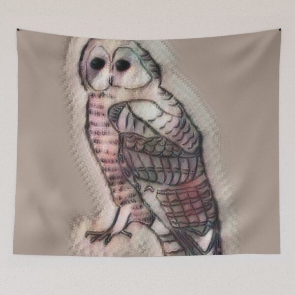 Item preview, Barn Owl designed and sold by pinkyjainpan.