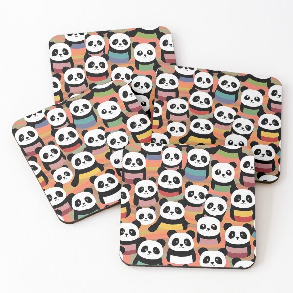Item preview, Cute panda pattern designed and sold by Haji  Kamora.