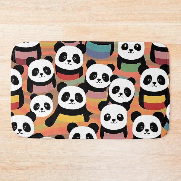 Item preview, Cute panda pattern designed and sold by Haji  Kamora.