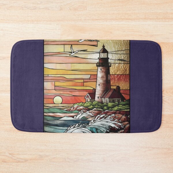 Item preview, Lighthouse in Stained Glass designed and sold by RWCarpenter.