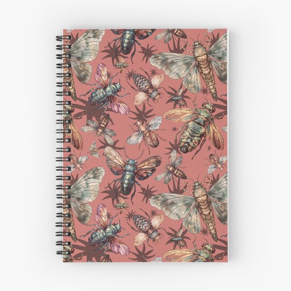Item preview, Cicada pattern Insect lover entomology red designed and sold by AlchemyColor.