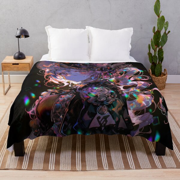 Aperçu de l'œuvre Opulence gothique holographique Anime Girl créée et vendue par bubblegoth.