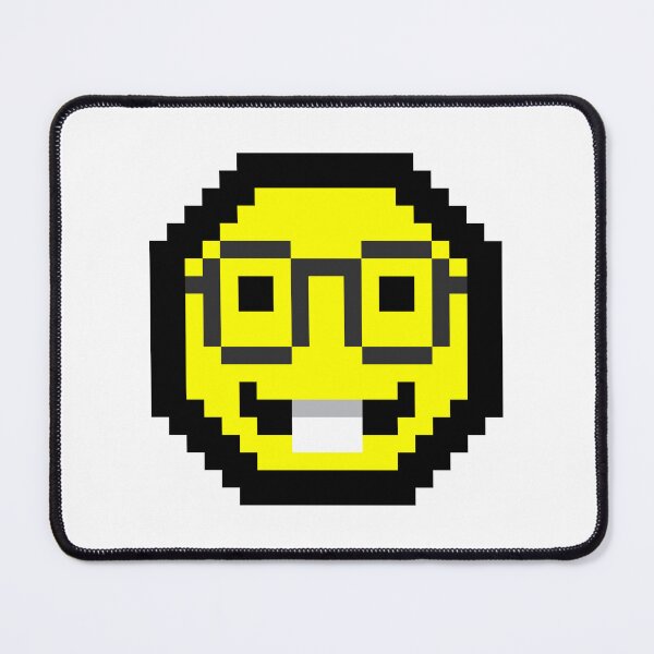 Item preview, Nerd face pixel art designed and sold by Polux Design.
