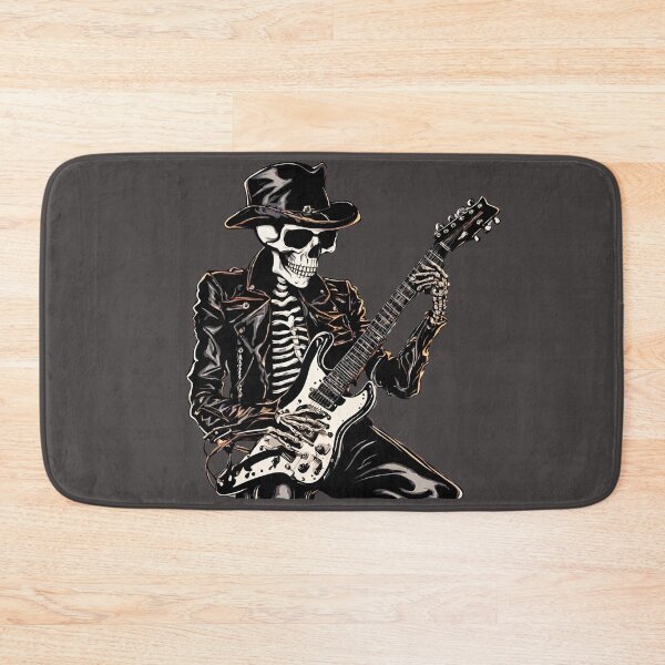 Item preview, Musical Journey: Steampunk Skeleton and his Electric Guitar designed and sold by Aurorartsprint.