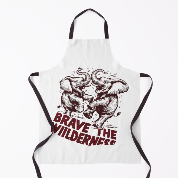 Artikelvorschau, Cooles T-Shirt für Naturliebhaber. Es zeigt zwei süße tanzende kleine Elefanten. - „BRAVE THE WILDERNESS“. entworfen und verkauft von Gadget80.
