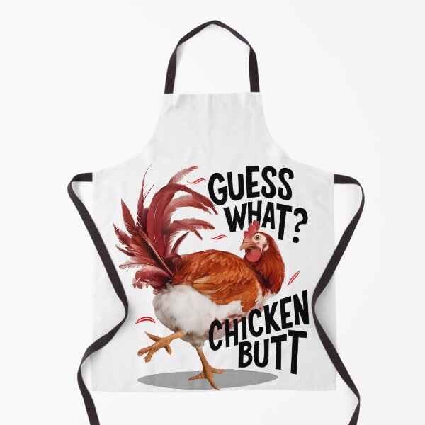 Item preview, Guess what chicken butt designed and sold by BobaTeeStore.