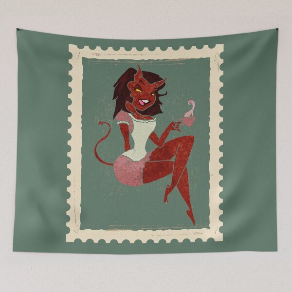 Item preview, Devil Stamp designed and sold by BettySpicer.